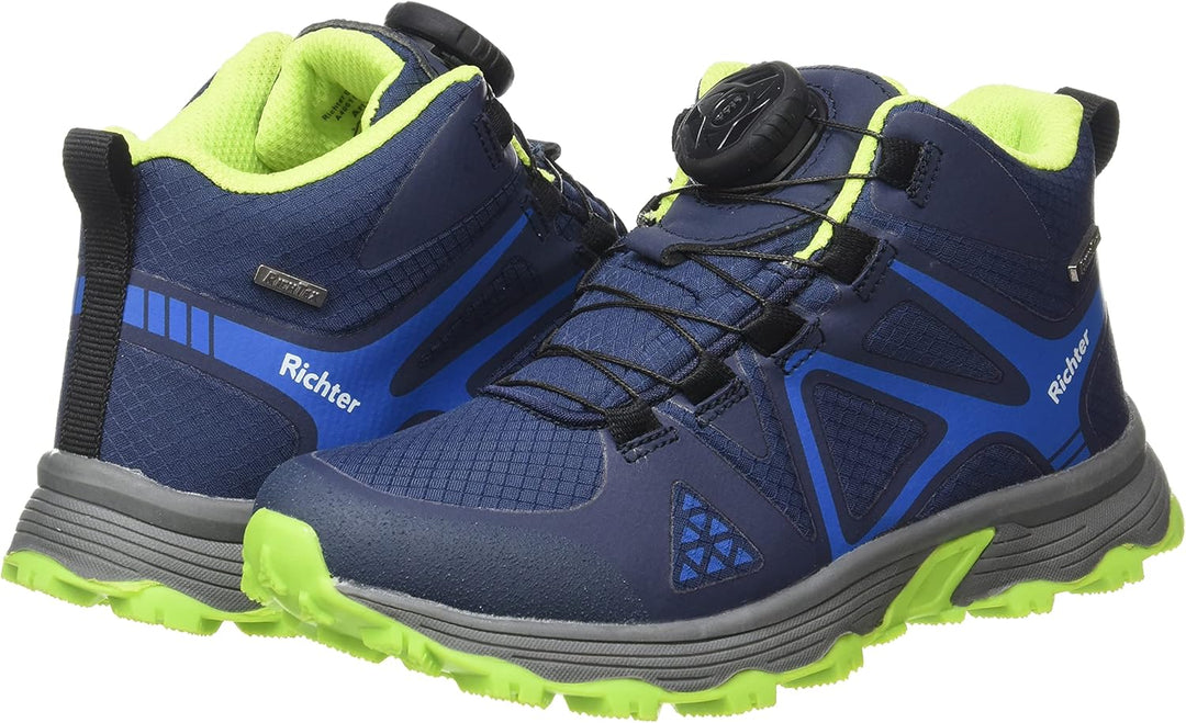 Richter Kinderschuhe Jungen Tr-5 Strassen-Laufschuh 33 EU 7201atlantic Lime, 33 EU 7201atlantic Lime