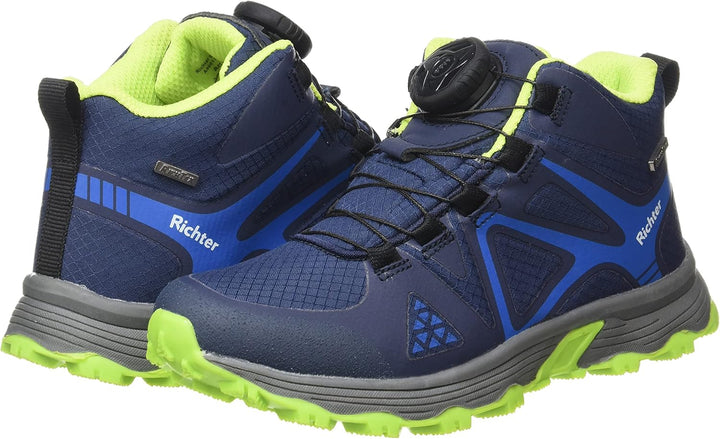 Richter Kinderschuhe Jungen Tr-5 Strassen-Laufschuh 33 EU 7201atlantic Lime, 33 EU 7201atlantic Lime