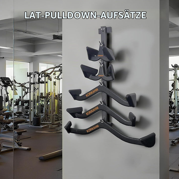 Ergonomic Design Lat Pull down Bar Grip Handle, Lat Pulldown Attachments, Strength Trainer for Athle