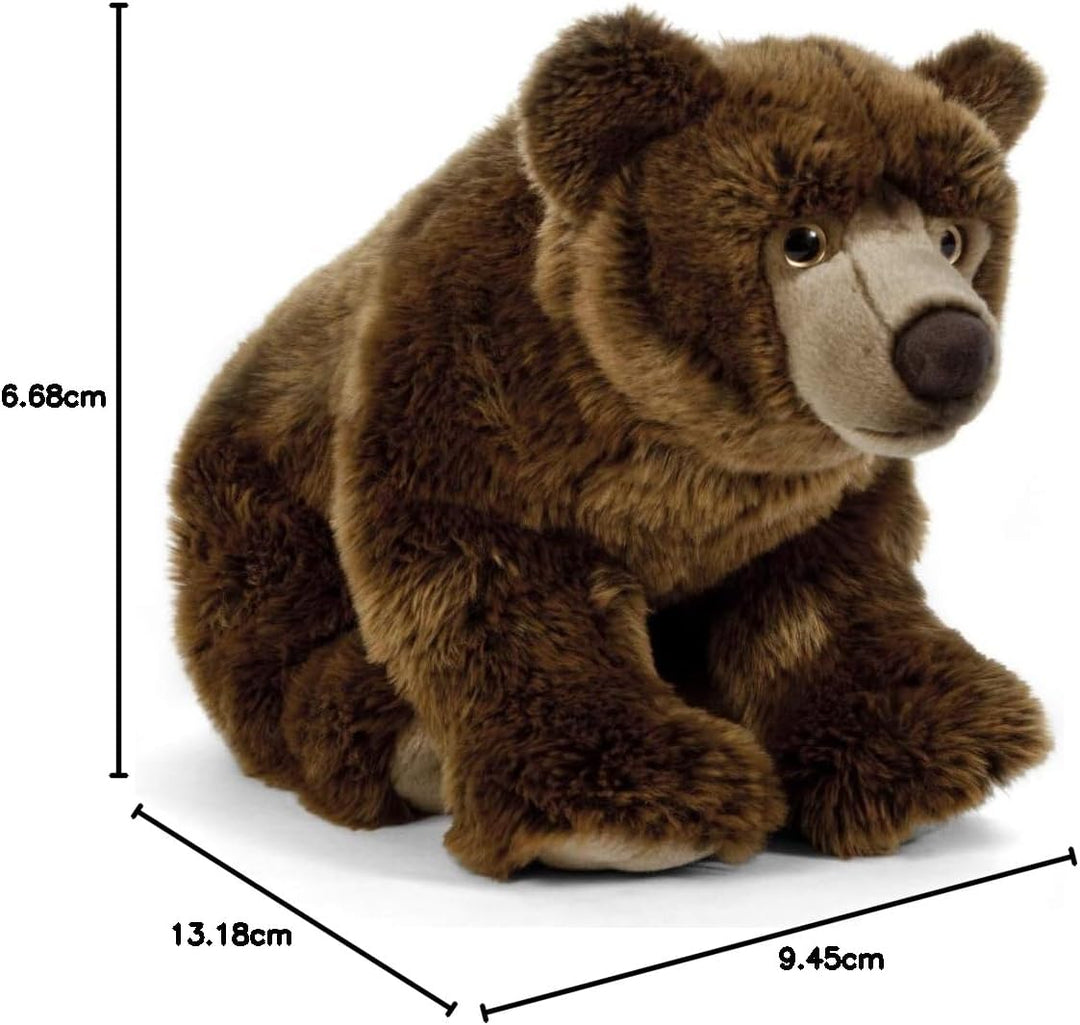 Living Nature Stofftier - Grosser Braunbär (45cm) 45 cm, 45 cm