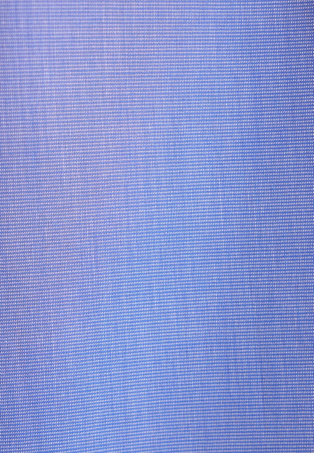Seidensticker Herren Business Hemd Shaped Fit Kurzarm Businesshemd 37 Blau (Mittelblau 14), 37 Blau