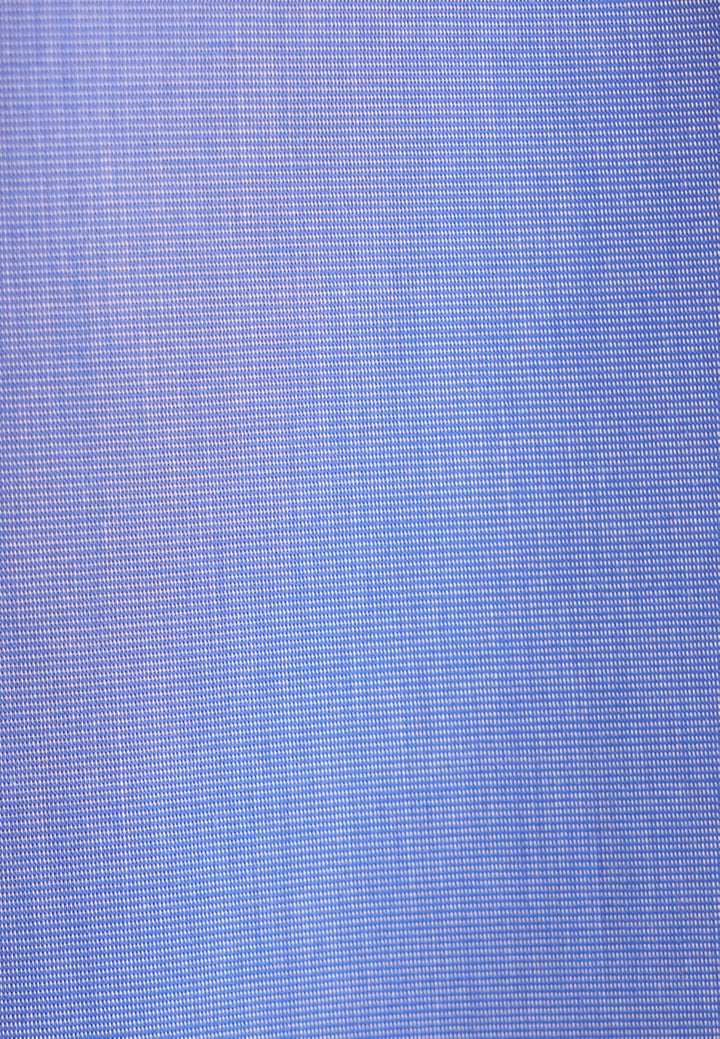 Seidensticker Herren Business Hemd Shaped Fit Kurzarm Businesshemd 37 Blau (Mittelblau 14), 37 Blau