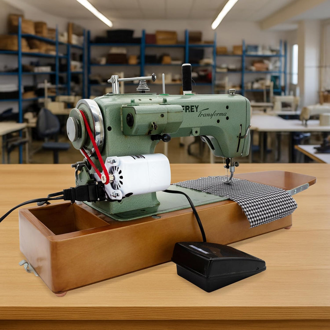 La Canilla ® - Nähmaschinenmotor 150W 8.000RPM (Weiss) | Nähmaschine Motor für Singer, AEG, Victoria