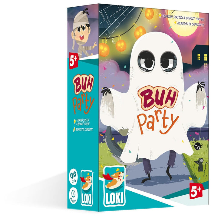 IELLO Buh Party, Kinderspiel, Spannendes Merkspiel, Wer versteckt Sich hinter den Kostümen? Für 2–6