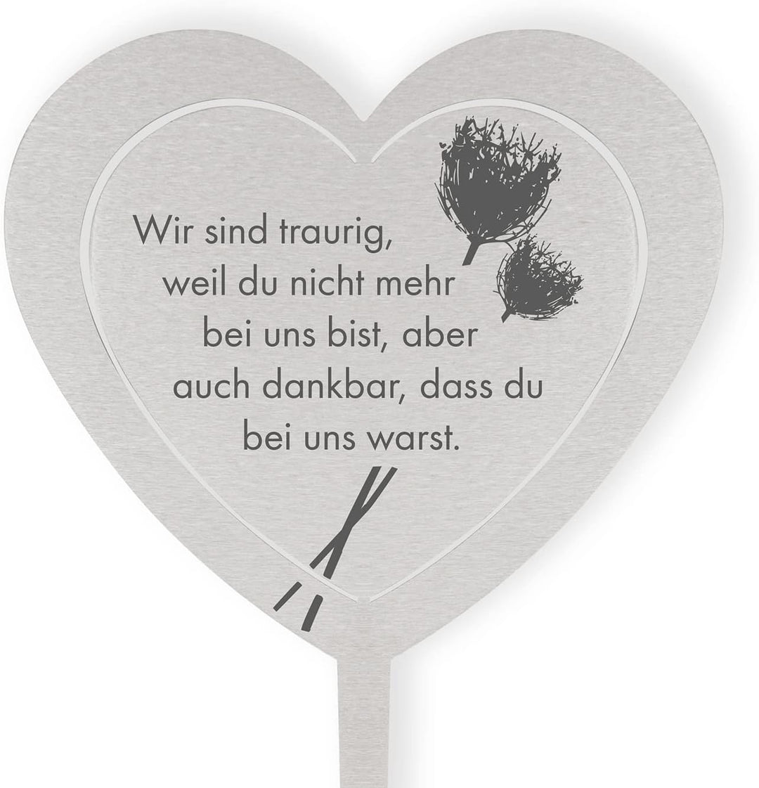 DOLORINO Grabstecker Herz &
