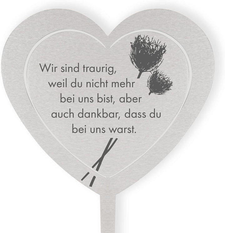 DOLORINO Grabstecker Herz &