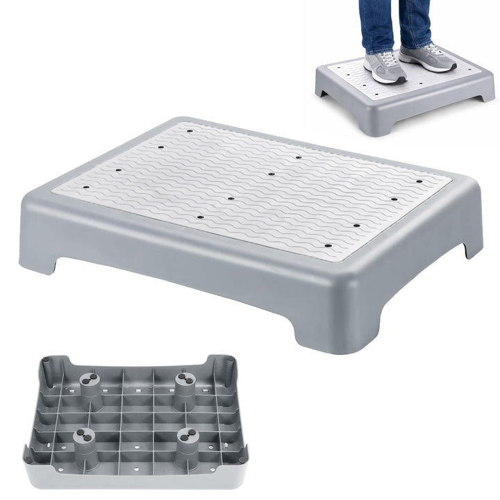 Anti-Rutsch Halbstufe, One Step Stool für Senioren, Trittstufe Bis 200 Kg, Einstiegshilfe für Senior