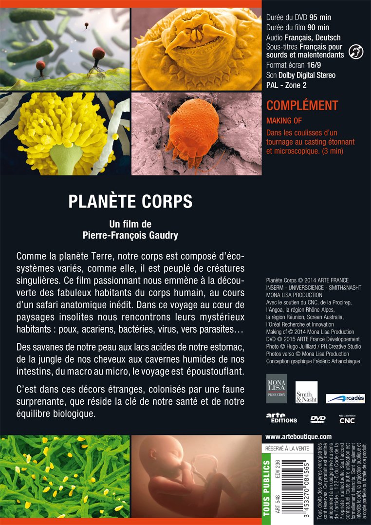 Planète corps [FR Import], DVD