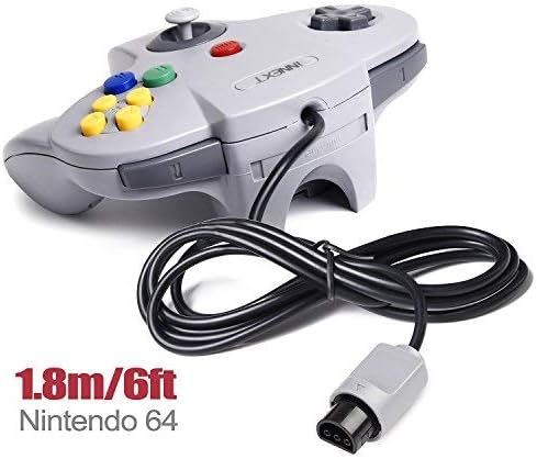 miadore Retro Wired Controllers für N64 Console, Classic Controller Joystick für Nintendo Classic 64