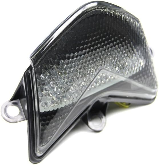avdb-moto LED-Bremslicht mit integrierten Blinker kompatibel mit Kawasaki ZX10R 2004/2005 (Getönt),