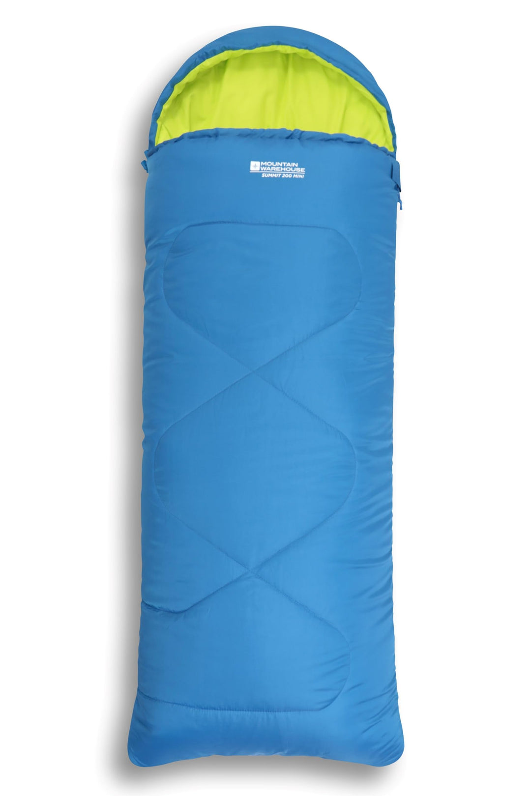 Mountain Warehouse Summit Rechteckiger Minischlafsack - Leichter Kinderschlafsack, Innentasche in Br