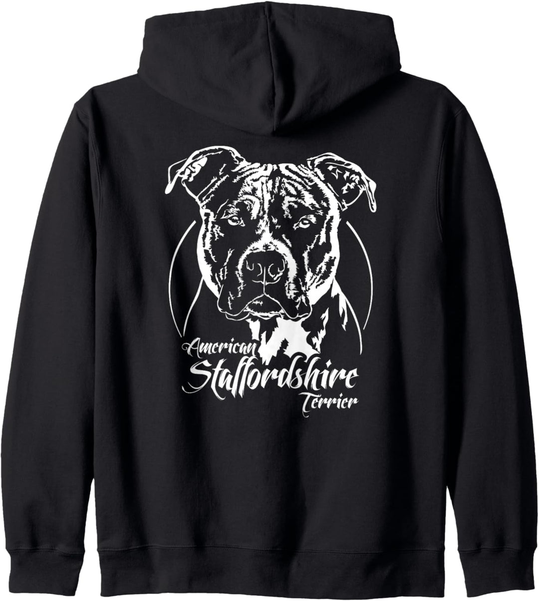 American Staffordshire Terrier Portrait Hundeportrait Hunde Kapuzenjacke