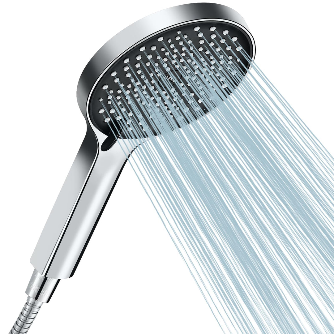 Cobbe Duschkopf Wassersparender, Sparduschkopf, Duschkopf mit Schlauch, Grossem Regendusche Duschkop
