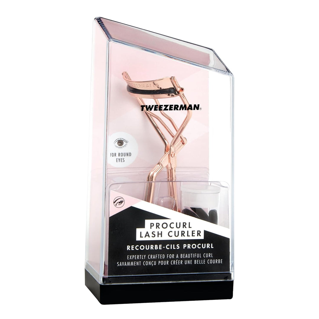 TWEEZERMAN Wimpernzange ProCurl Studio Collection, Premium, Roségold