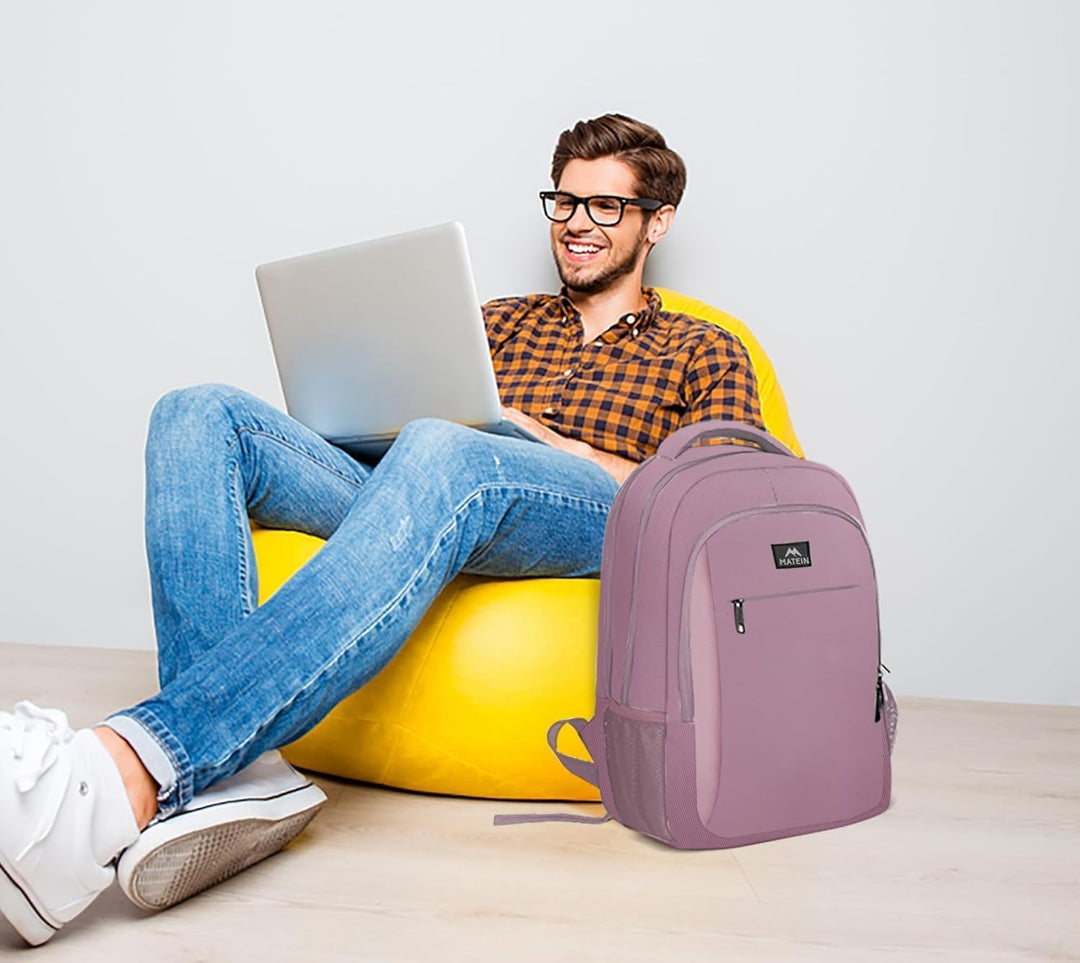 MATEIN Business Laptop Rucksack 15,6 Zoll Reise Laptoptasche mit USB Ladeanschluss Wasserabweisend D