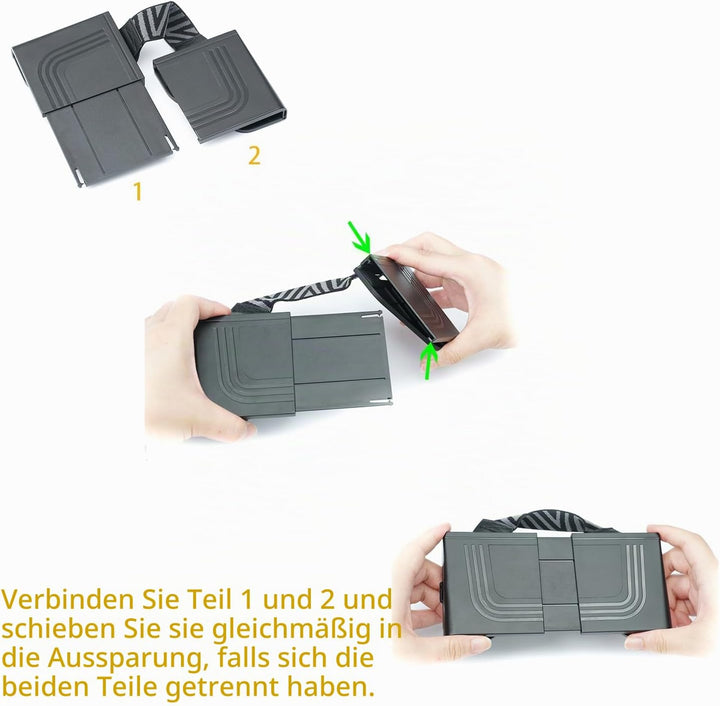 TFY Sonnenblende für Mobiltelefone & Fernbedienungen – klare Sicht, einfache Einrichtung