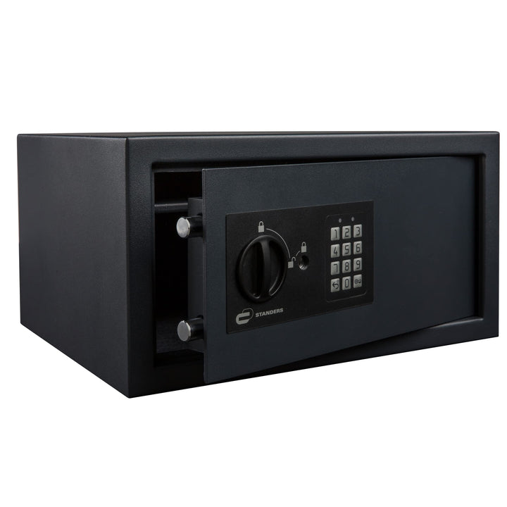 STANDERS - Elektronischer Safe - 28L - 35 x 44 x 23 cm - Wandtresor - Code-Safe - 2 Sicherheitsschlü