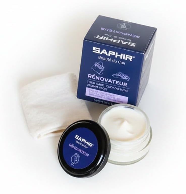 Saphir Erneuerer 50ml Glas mit Poliertuch