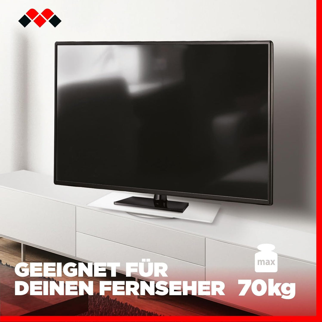 ROTOBASE M White M Base, TV Ständer, M, Base WHITE, Single