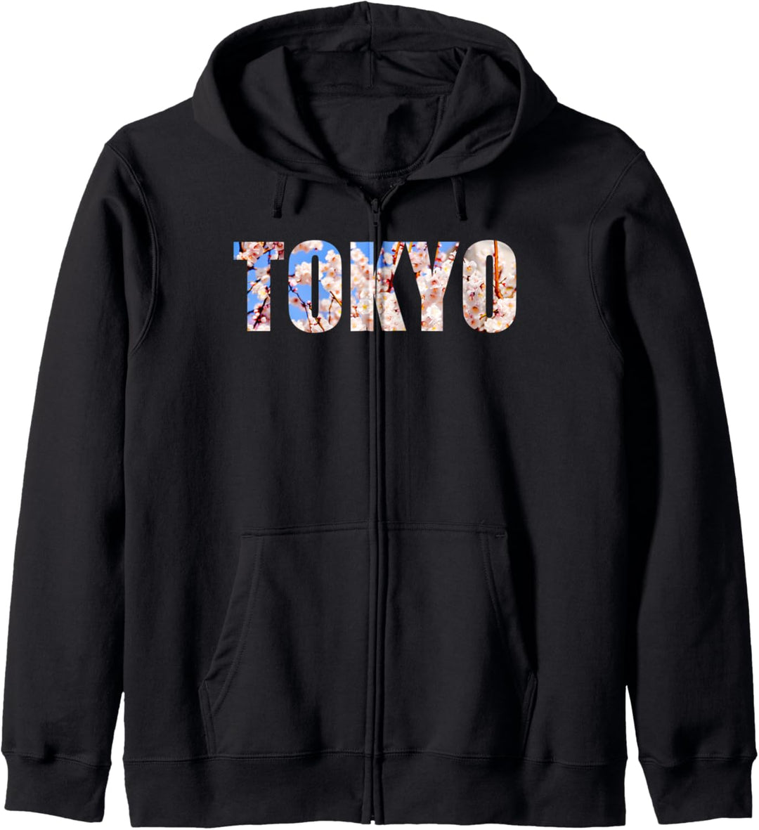 Tokyo Cherry Blossom Flower City Apparel Kapuzenjacke