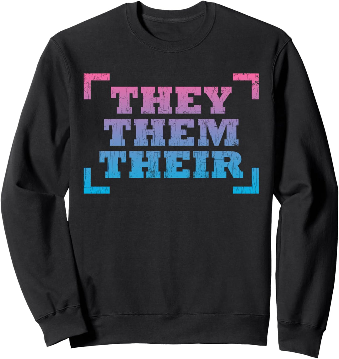 Nonbinary Transgender Geschenk Genderqueer Sweatshirt
