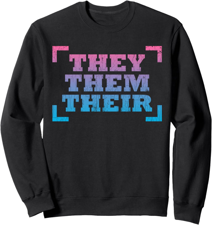 Nonbinary Transgender Geschenk Genderqueer Sweatshirt
