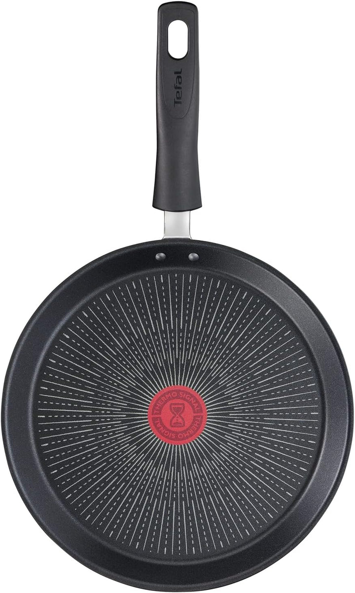Tefal Unlimited On Crêpepfanne Induktion 28 cm, Pancake Pfanne mit kratzfester Titanium Antihaft-Bes