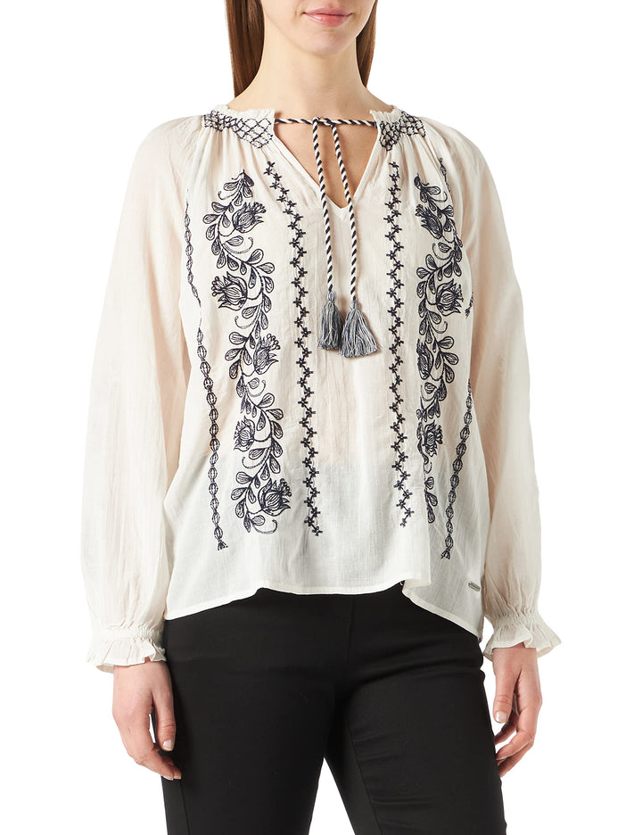 Pepe Jeans Damen T-Shirt Piper S White (Off White), S White (Off White)