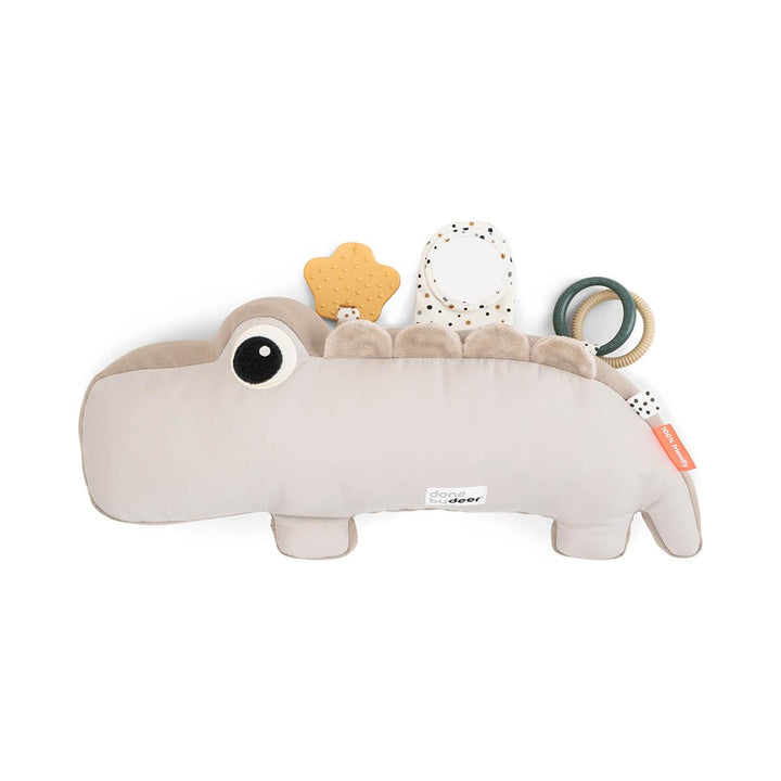 Done by Deer Tummy Time Kissen - Baby Bauchlage Kissen und Sensorik Spielzeug ab 3 Monate - mit Spie