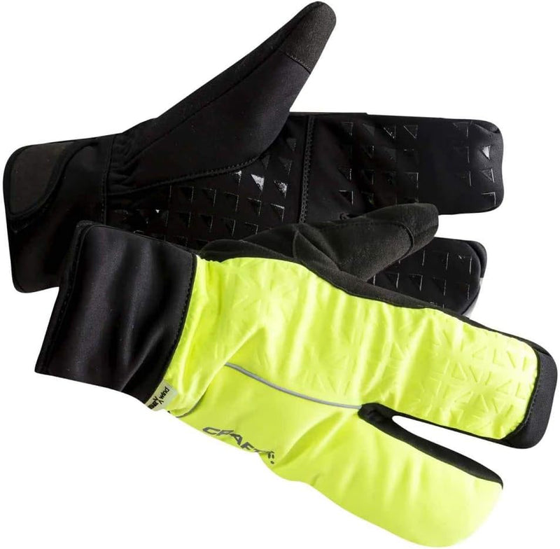 Craft Siberian 2.0 Fingerhandschuh Handschuh 7/XS gelb, 7/XS gelb