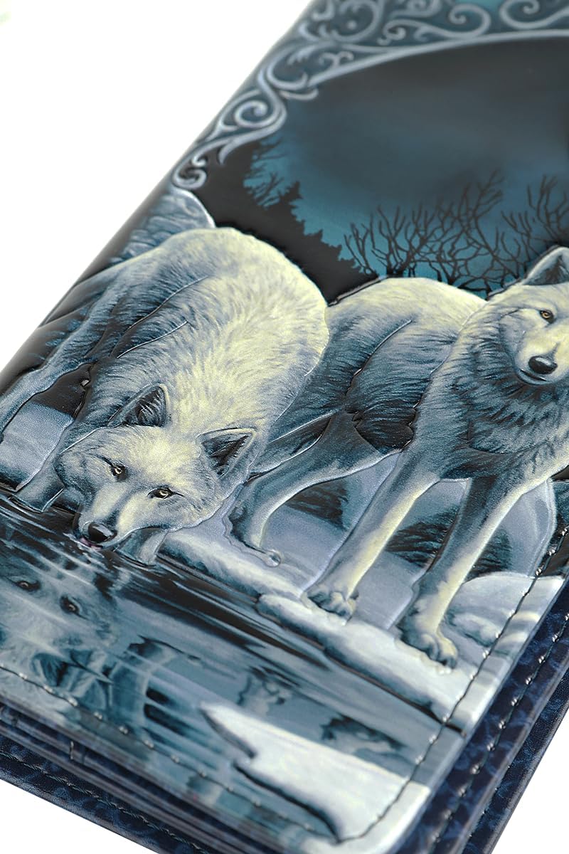 Nemesis Now Warriors of Winter Lisa Parker Geldbörse geprägt, 19 cm, blau, PU, 18,5 cm 18.5cm Blau,