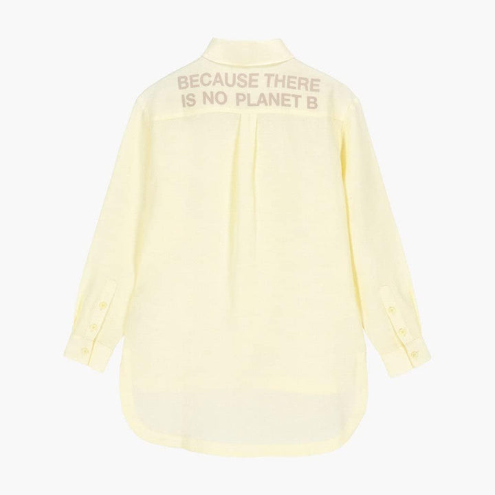 ECOALF Damen Magrittealf Shirt Woman Hemd Frau, Light Yellow