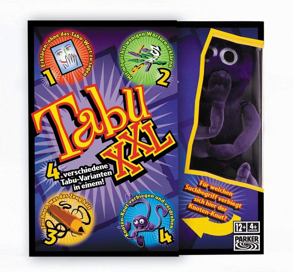 Tabu XXL, Party-Edition des beliebten Spieleklassikers, ab 12 Jahren geeignet Single, Single