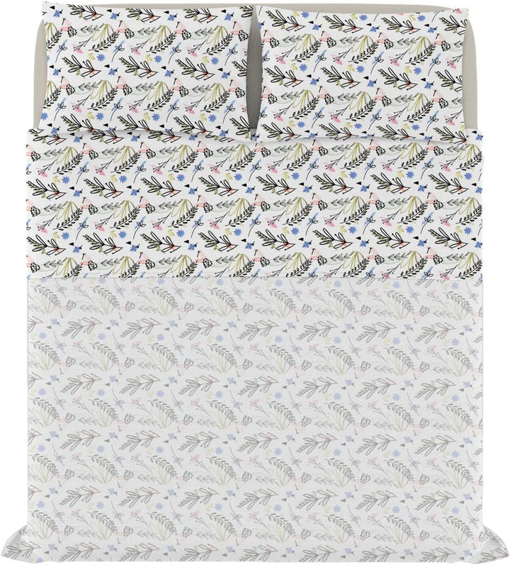 Italian Bed Linen MB Home Italy “Fantasy” Bettwäsche-Set, Provenza, Doppelbett Provenza Doppelbett,