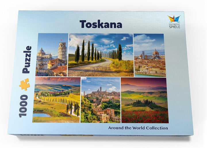 Toskana - Florenz, Siena und Pisa - Premium 1000 Teile Puzzle - MyPuzzle Sonderkollektion von Starnb