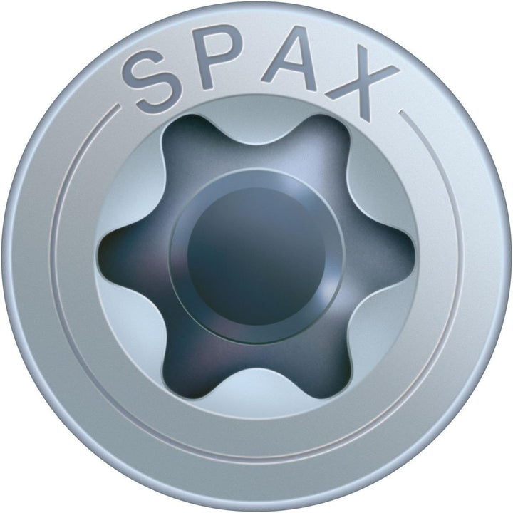 SPAX Universalschraube, 4,5 x 60 mm, 500 Stück, T-STAR plus, Senkkopf, Vollgewinde, 4CUT, WIROX A3J,