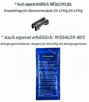 Panasonic Wes9177Y1361 Ersatz für Elektrorasierer für Herren, verschiedene Modelle Es-Lv9Q Es-Lv6Q E