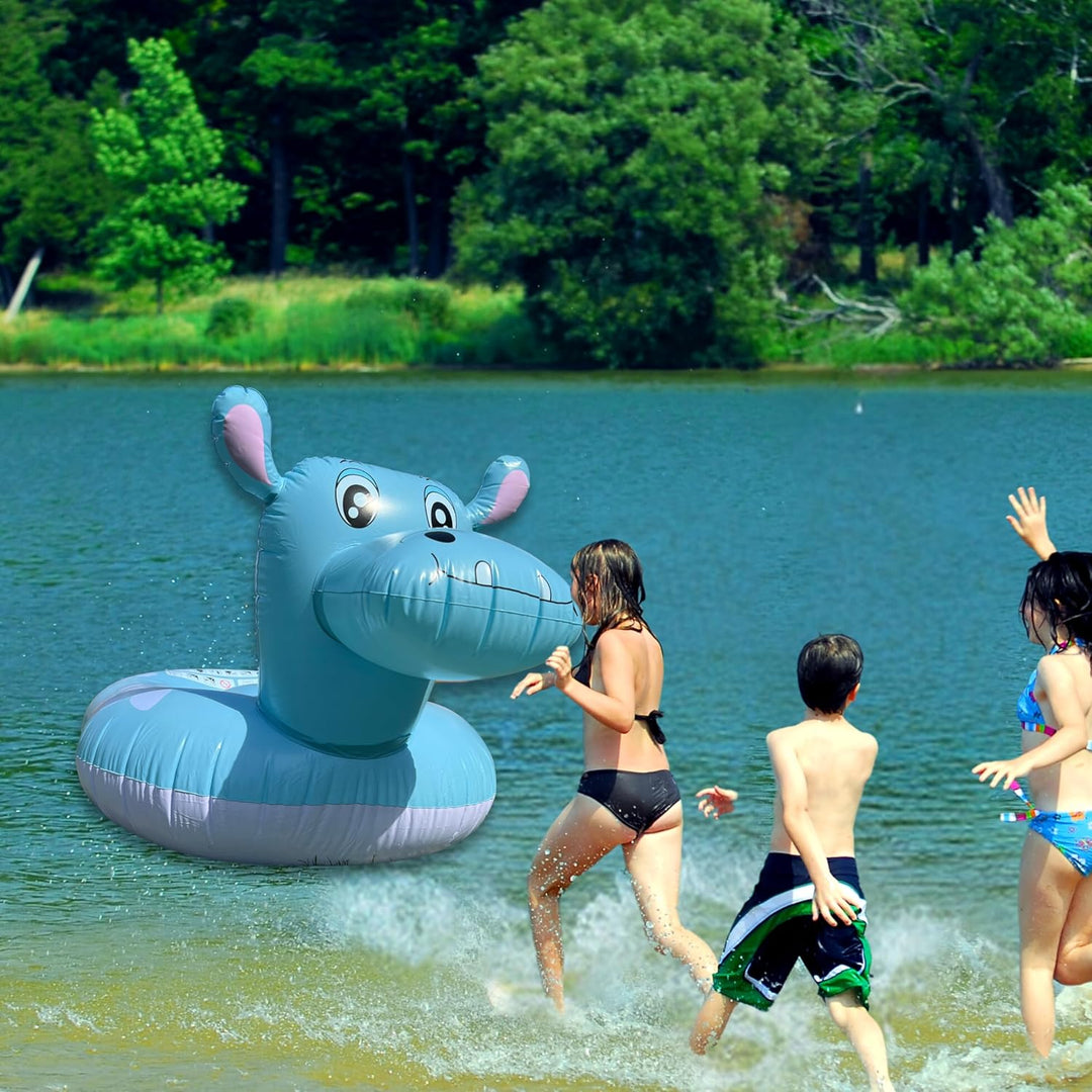 XXL Schwimmtier - Luftmatratze Wasser für Kinder - Pool Spielzeug - Schwimmtiere für Kinder - Wasser
