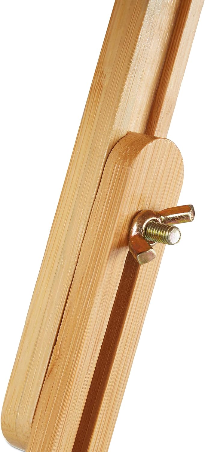 Relaxdays Bambus Badewannenablage & Tablett 2in1, Buchstütze, Weinhalter, Wannenablage, 74,5-114 cm