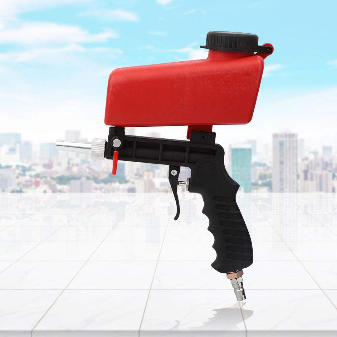 Sandstrahler, Hochdruckreiniger Sandstrahler Strahlwerkzeug Mini Handheld Tragbar Pneumatisch Alumin