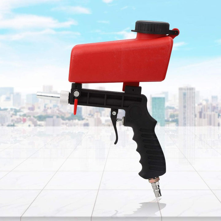 Sandstrahler, Hochdruckreiniger Sandstrahler Strahlwerkzeug Mini Handheld Tragbar Pneumatisch Alumin