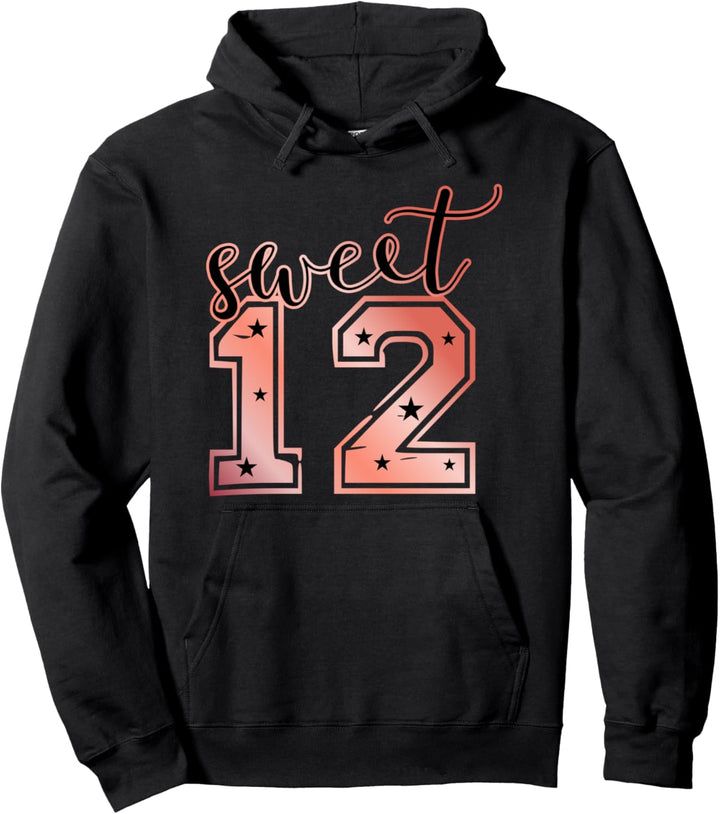 12ter Geburtstag Mädchen Geschenk zum 12. Geburtstag Langarm Pullover Hoodie