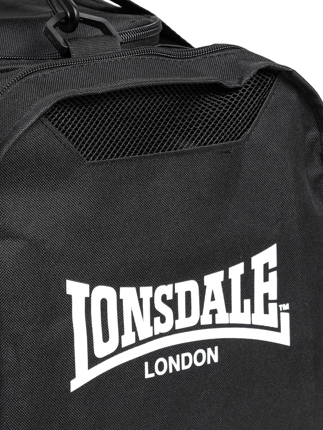 Lonsdale Sporttasche Syston Black/White 30 L, Black/White 30 L