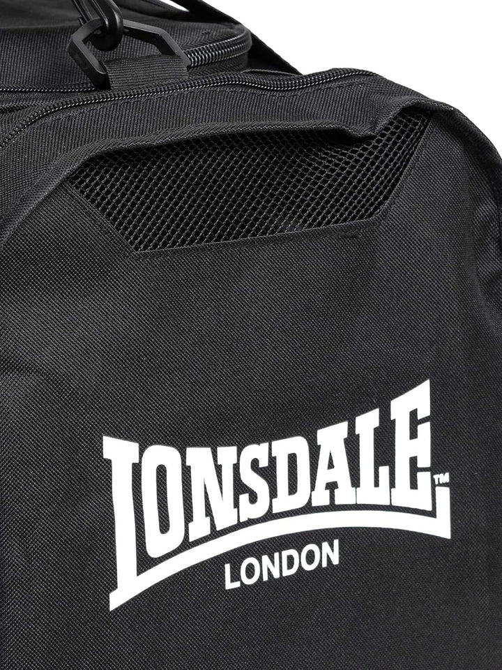 Lonsdale Sporttasche Syston Black/White 30 L, Black/White 30 L