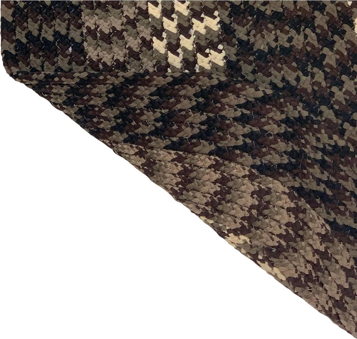 Better Trends Geflochtener Teppich, Alpine Braid Collection – strapazierfähig, schmutzabweisend, wen