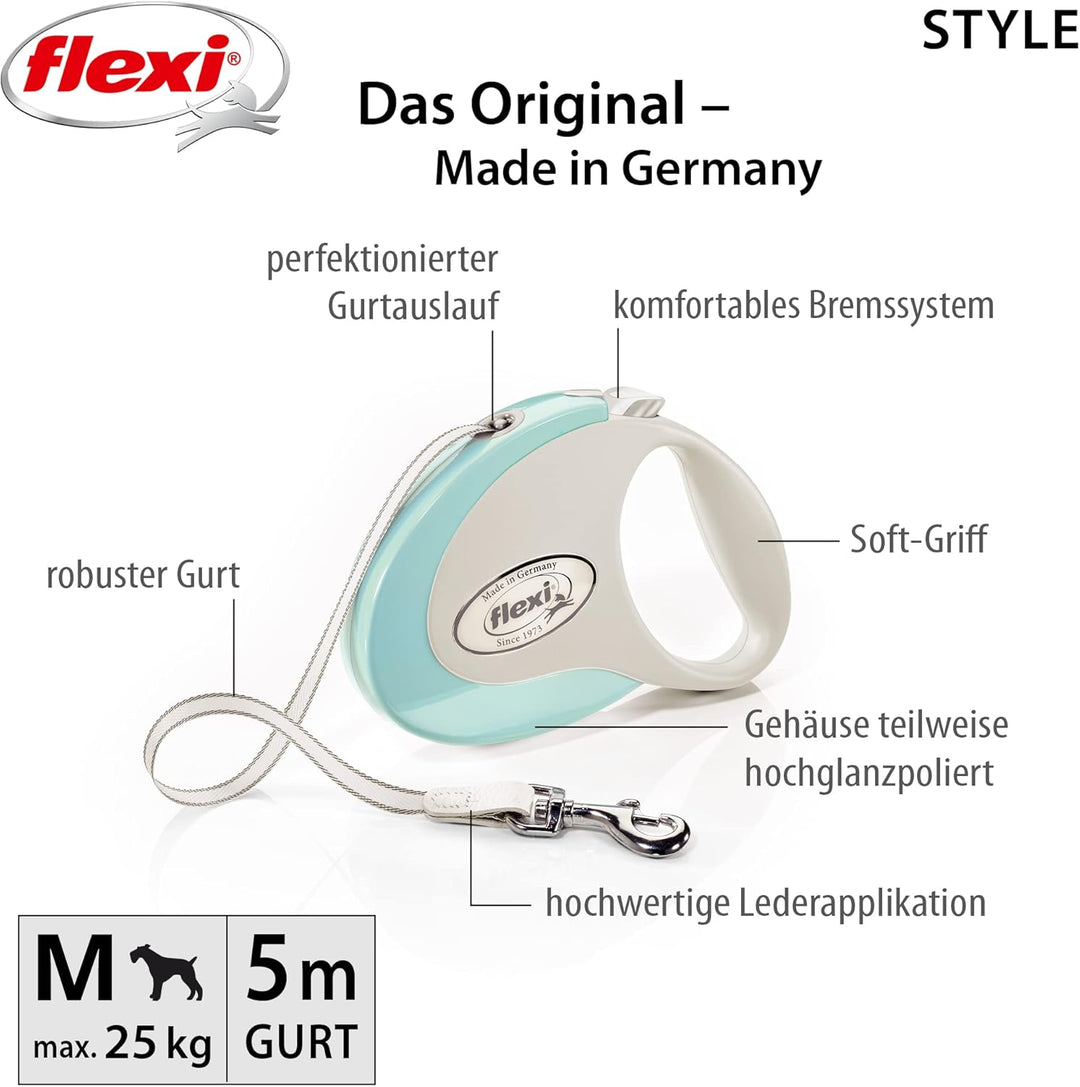 Flexi 4000498032527 Bügel-Art Band, Azul, 229 g, ‎14.5 x 3.3 x 10.5 cm (Pack of 1) Azul ‎14.5 x 3.3