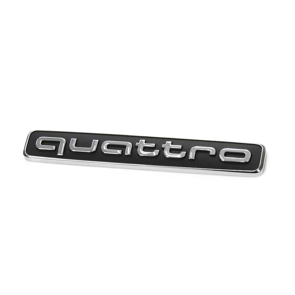 quattro Schriftzug Heckklappe Emblem chrom 4G08537372ZZ