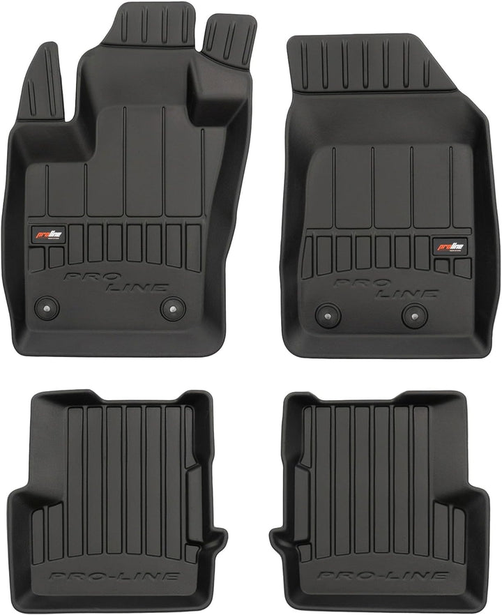 SMK Gummimatten Auto fussmatten Satz für FIAT 500X ab 2014 Erleben Sie einen neuen Standard des Reis