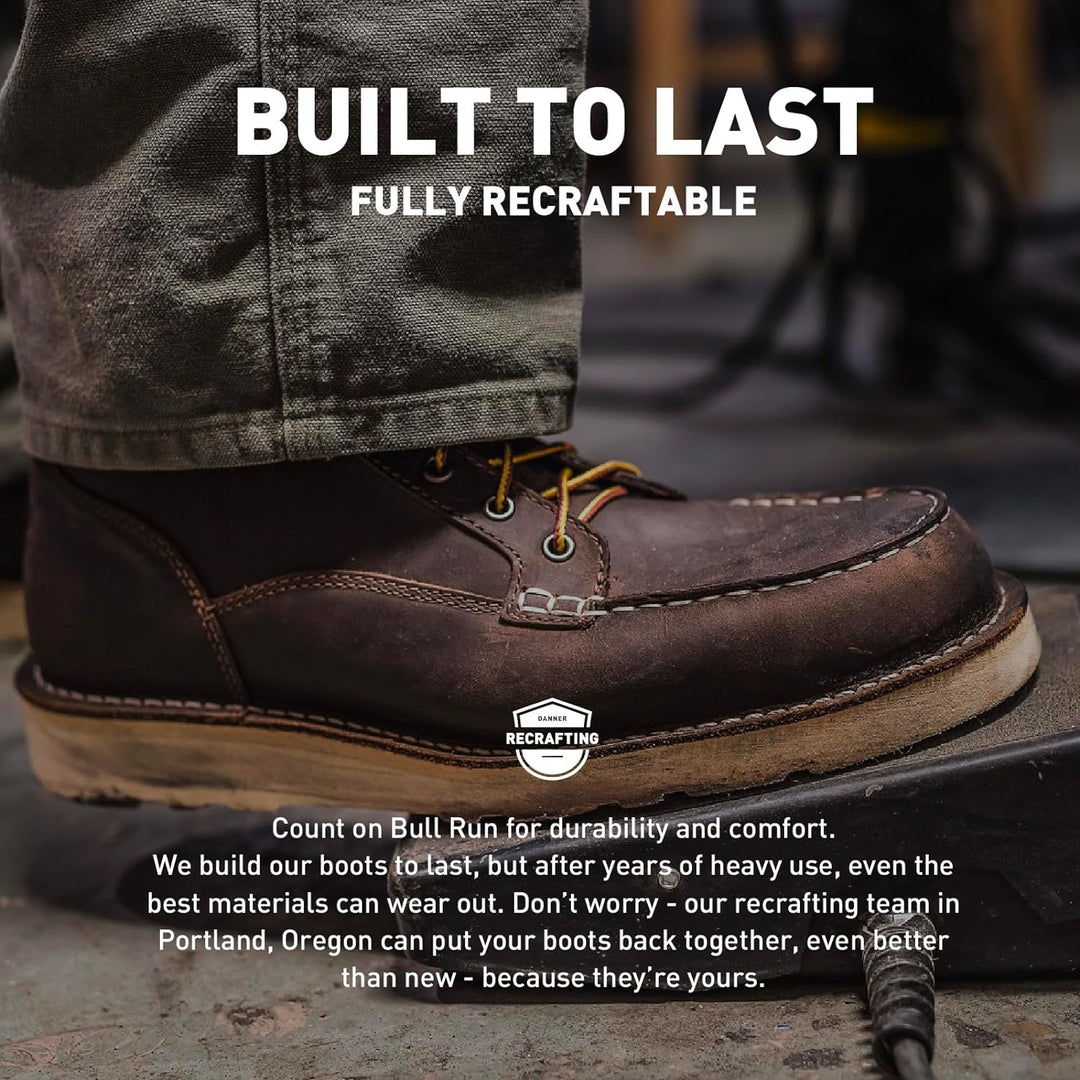 Danner Bull Run Moc Toe 44.5 EU Braun, 44.5 EU Braun