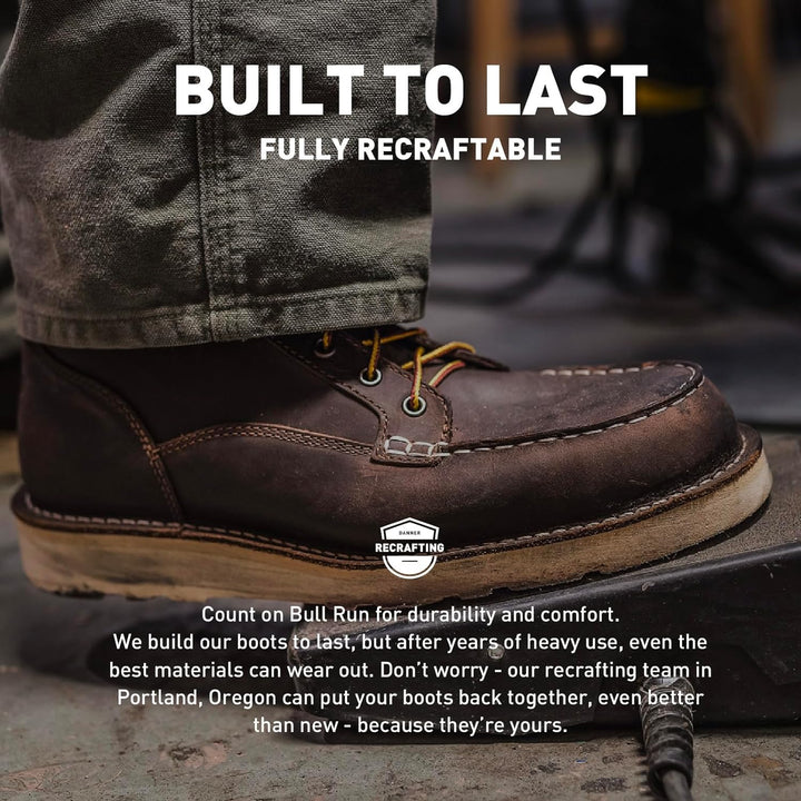 Danner Bull Run Moc Toe 44.5 EU Braun, 44.5 EU Braun